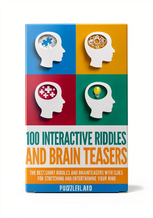 Riddles & Brain Teasers Kindle Puzzle Book by XYZ Publisher-0