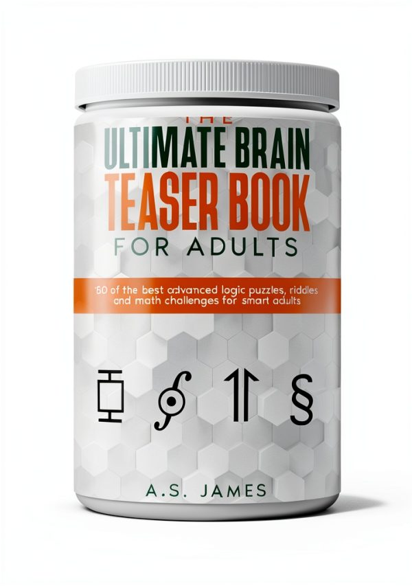 Logic Puzzle Book by Kindle – 116‑Page Brain Teasers for Adults-0