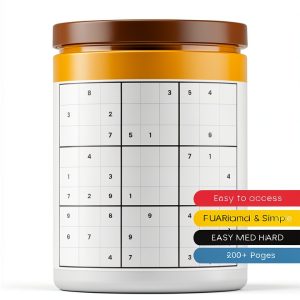 Sudoku Logic Puzzle Book by XYZ Press – 913 Page Print Replica-0