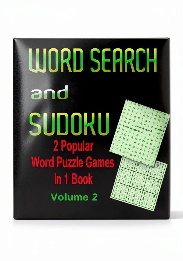 Word Search and Sudoku Puzzle Book for Kindle-0