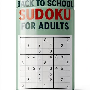 Sudoku Puzzle Book by PuzzlePress Kindle Print Replica 187 Pages-0