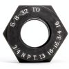 Steel Thread Adapter 5/8-32 to 3/4 NPT by Presma – Durable Hex Nut-0