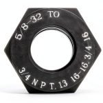 Steel Thread Adapter 5/8-32 to 3/4 NPT by Presma – Durable Hex Nut-0