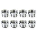 Tool parts 8Pcs Gooseneck Tube Connection Thread M10 Male To M8 Female Conversion Nut-0