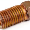 Flare Nut S.U.R.&R BR135 3/8"-24 Polished Brown Tube Nut-1
