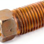Flare Nut S.U.R.&R BR135 3/8"-24 Polished Brown Tube Nut-0
