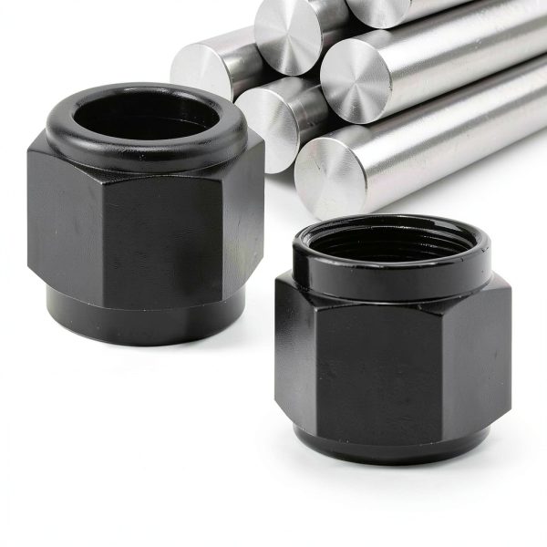 10AN 5/8'' Sleeve Fitting and Female Hardline Tube Nut for OD Aluminum Tubing (2 Pcs)-4