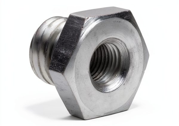 Weiler 07746 Adapter 5/8"-11 UNC to 3/8"-24 UNF Nut for Cup Brush-0