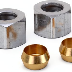 Compression Nut and Ring Do it Best Tube Compression Nut 425640-0