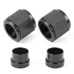 10AN 5/8'' Sleeve Fitting and Female Hardline Tube Nut for OD Aluminum Tubing (2 Pcs)-0