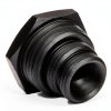 Steel Thread Adapter 1/2-28 to 3/4 NPT by Presma Tube Nut, Durable-0
