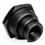 Steel Thread Adapter 1/2-28 to 3/4 NPT by Presma Tube Nut, Durable-0