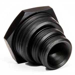 Steel Thread Adapter 1/2-28 to 3/4 NPT by Presma Tube Nut, Durable-0