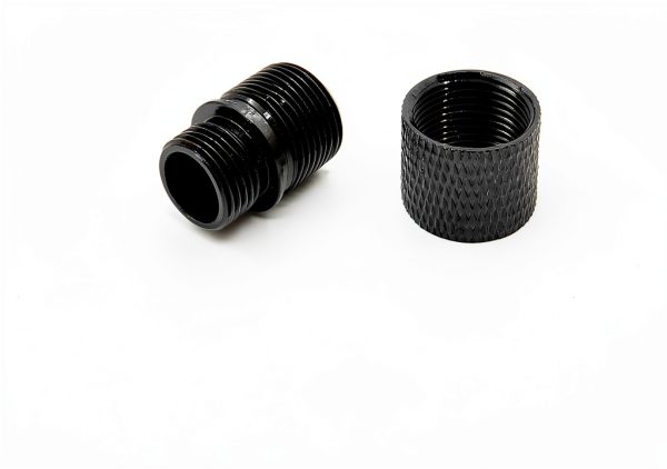 12mm CW to 14mm CCW Nut Protector - AOOHYEO Aluminum (2 Black)-1