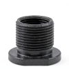 JJLFresheners Black Aluminum Tube Adapter 1/2-28 to 5/8-24-6