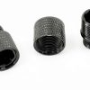 12mm CW to 14mm CCW Nut Protector - AOOHYEO Aluminum (2 Black)-4