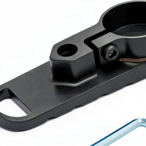 30mm 360° ARP Buffer Tube Aluminum Fastener Adapter by LYHgogo Black-0