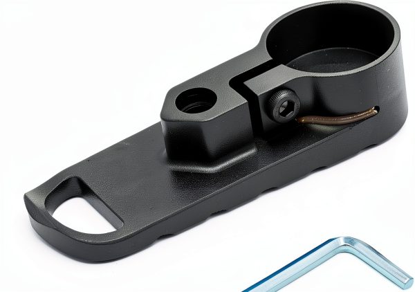 30mm 360° ARP Buffer Tube Aluminum Fastener Adapter by LYHgogo Black-0