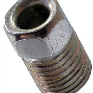 Flare Nut SURR BR210 M10 x 1.0 Polished Alloy Steel Tube Nut 4 Pack-0