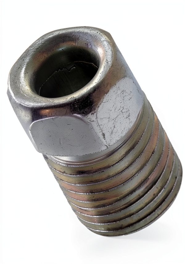 Flare Nut SURR BR210 M10 x 1.0 Polished Alloy Steel Tube Nut 4 Pack-0
