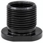 JJLFresheners Black Aluminum Tube Adapter 1/2-28 to 5/8-24-0