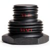 Steel Thread Adapter 5/8-24 to 3/4 NPT by Presma Hex Nut-2