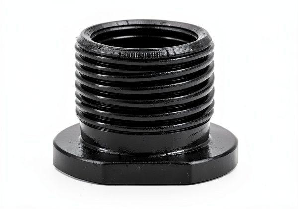 JJLFresheners Black Aluminum Tube Adapter 1/2-28 to 5/8-24-1