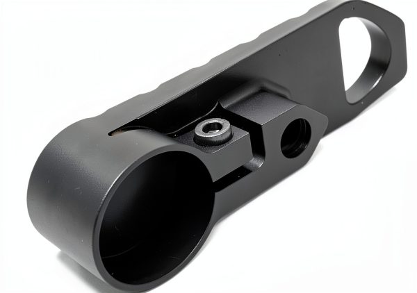 30mm 360° ARP Buffer Tube Aluminum Fastener Adapter by LYHgogo Black-6